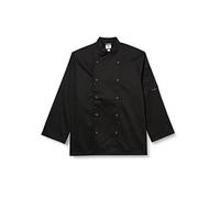 Portwest C833 Veste de Cuisine Suffolk pour Chef Noir, M