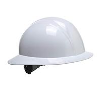 Portwest Casque à visière intégrale Future, Couleur: Blanc, PS52WHR