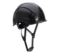 Portwest Casque de sécurité PS53 – Léger pour travaux en hauteur – Noir