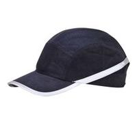 Portwest - Casquette de sécurité aérée 100% coton - Adulte unisexe (Taille unique) (Bleu marine) - UTRW4382 Bleu Marine G