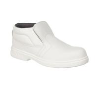 Portwest Chaussure Montante S2 Steelite, Couleur: Blanc, Taille: 36, FW83WHR36