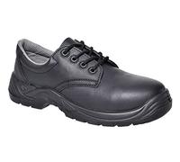 Portwest Chaussures basses composite S1P, Couleur: Noir, Taille: 45, FC14BKR45