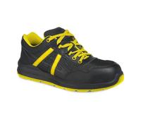 Portwest Chaussures de sécurité Basses Mersey Trainer S1P Noir/Jaune 44 - Chaussures de sécurité