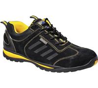 Portwest - Chaussures de sécurité pour homme "Steelite Lusum S1P HRO", Suède PC4428 (44,5 UE) (Noir/Jaune)