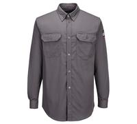 Portwest Chemise Bizflame 88/12, Couleur: Gris, Taille: S, FR89GRRS