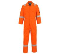 Portwest Combinaison Araflame Silver, Couleur: Orange, Taille: 38, AF73ORR38