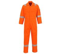 Portwest Combinaison Araflame Silver, Couleur: Orange, Taille: 52, AF73ORR52