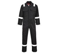 Portwest Combinaison Bizweld FR Iona, Couleur: Noir, Taille: XL, BIZ5BKRXL