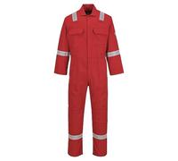 Portwest Combinaison Bizweld FR Iona, Couleur: Rouge, Taille: S, BIZ5RERS