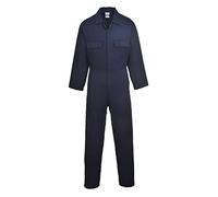 Portwest Combinaison Coton Euro Work, Couleur: Marine, Taille: XL, S998NARXL