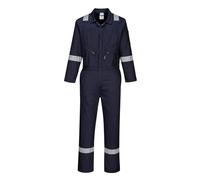 Portwest Combinaison coton Iona, Couleur: Marine, Taille: L, C814NARL