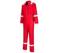 Portwest Combinaison de travail Iona C814RERS 100% coton légère Rouge S