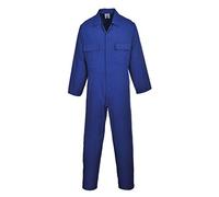 PORTWEST Combinaison Euro Work Bleu Royal M - FR(42-44) - UK(32-34) - Vêtements de travail