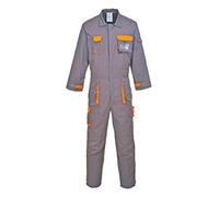 Portwest Combinaison Portwest Texo Contrast, Couleur: Gris, Taille: M, TX15GRRM
