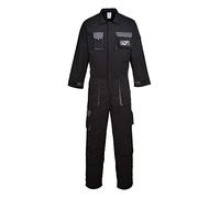 Portwest Combinaison Portwest Texo Contrast, Couleur: Noir, Taille: XL, TX15BKRXL