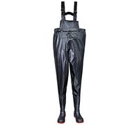 Portwest Cuissardes - Waders S5, Couleur: Noir, Taille: 43, FW74BKR43