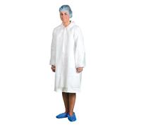 Portwest D118 Blouse de visite jetable PP (200 pcs) Blanc - Taille XL