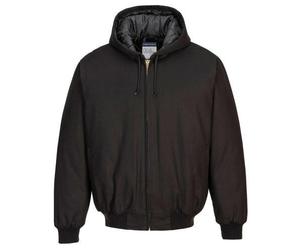Portwest DC801 Veste à capuche avec doublure en duvet de canard Noir - Taille L