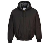 Portwest DC801 Veste à capuche avec doublure en duvet de canard Noir - Taille XL