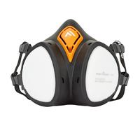 PORTWEST Demi-masque prêt à l'emploi A2P3 Noir - Protection EPI