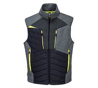 Portwest DX4 Baffle Gilet for men, Color: Metal Grey, Size: S, DX470MGRS