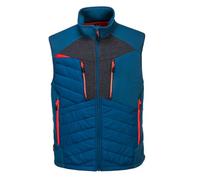 Portwest DX4 Baffle Gilet for men, Color: Metro Blue, Size: XL, DX470MBRXL