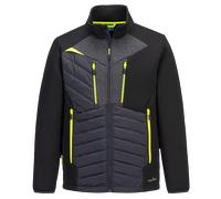Portwest DX4 Blouson Baffle Hybride Matelassé Noir Gris Métal