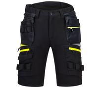 Portwest DX4 Étui Short 4-Way Extensible Noir Taille Élastique Triple-Point