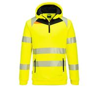 Portwest DX4 Hoodie Sécurité Haute Visibilité Slim Stretch Molleton Zip