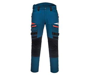 Portwest DX4 Safety Workwear Trouser for men, Color: Metro Blue, Size: 38, DX449MBR38