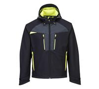 Portwest DX474 Veste Softshell Imperméable Respirante Coupe-Vent à Capuche