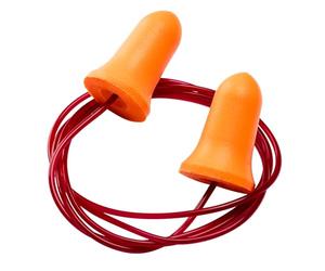 Portwest EP09 Lot de 200 paires de bouchons d'oreille en PU avec cordon de serrage