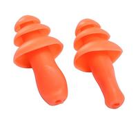 Portwest EP10 Bouchon d'oreille réutilisable en TPR (50 Paires) Orange