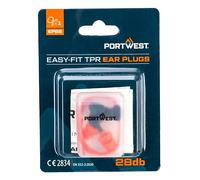 Portwest EP22 Bouchons d'oreille Easy fit corde (1 paire) Orange