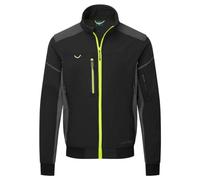 Portwest EV464 Men's Waterproof Softshell Bomber Jacket - Lightweight Breathable Reflective Workwear Jacket with Hood