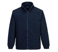 Portwest F400 Polaire Lourde Argyll Ouverture Frontale Zippée Coupe Ample | Marine, S, UPF 50+, EN 14058 Classe 4, Polyester, Poignets Élastiqués, Cordon de Serrage, 2 Poches, Ourlet Réglable