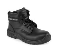 Portwest FC11 Brodequin cuir composite S3S SR Noir - Taille 47