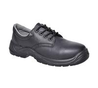 Portwest FC14 Chaussure basse en cuir action composite S1PS SR Noir - Taille 44
