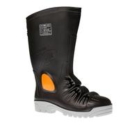 Portwest Botte de sécurité Wellington Mettamax S5 M, Couleur: Noir, Taille: 46, FD85BKR46