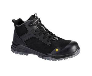 Portwest FE01 Chaussure haute Bevel Composite S3S ESD SR FO Noir/Gris - Taille 45