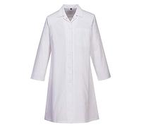 Portwest Femme Portwest 2205 Camice Alimentare Donna. Accessoire gastronomie, Blanc (Bianco Ffffff), S EU