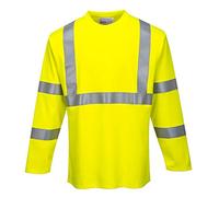 Portwest Flame Resistant ARC2 T-Shirt Yellow