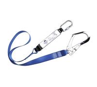 Portwest FP50 Longe en sangle simple de 1,8 m avec absorbeur de chocs Bleu Royal