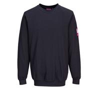 Portwest FR12 Sweatshirt Anti-Statique Ininflammable Manches Longues Marine