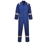 Portwest FR21 Combinaison Anti-Statique Légère Résistante Aux Flammes 210g Bleu Royal, XL
