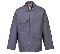 Portwest FR35GRRXXXL Bizflame Pro Jacket, 3X-Large, Grey