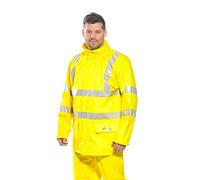 Portwest Veste de pluie HiVis FR Sealtex, Couleur: Jaune, Taille: XXXL, FR41YERXXXL
