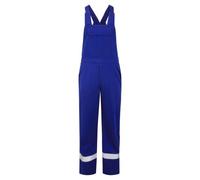 Portwest FR418 Cotte à bretelles multirisques 280g Bleu Royal - Taille M