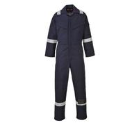 Portwest FR50 Combinaison Flamme Résistant et Antistatique 350g Marine - Taille 5XL - Long
