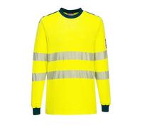 Portwest FR701 Tee shirt Modaflame PW3 HV Jaune/Noir - Taille 4XL
